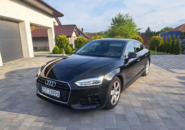 Audi A5 cena 98000 przebieg: 167000, rok produkcji 2018 z Krośniewice małe 29